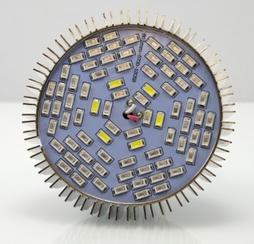 СВЕТОДИОДНАЯ ЛАМПОЧКА ДЛЯ ВЫРАЩИВАНИЯ РАСТЕНИЙ 50ВТ E27