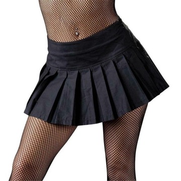 SEXI MINI SPODNICZKA PLISOWANA ZAKŁADKI M-38