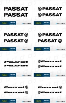 2 наклейки Наклейка VW GOLF PASSAT VR6 R32 GTI HQ