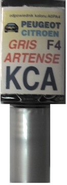CITROEN PEUGEOT KCA F4 GRIS ARTENSE LAKIER SAMOCHODOWY ZAPRAWKA DO RYS 10ML