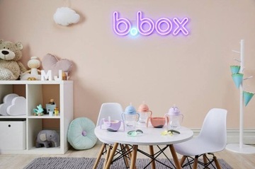 B.BOX Инновационная бутылка с трубочкой Boysenberr 240мл