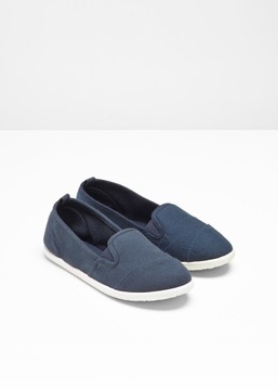 O6294 BUTY BALERINY SPORTOWE GRANATOWE r.37