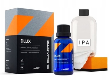 CarPro DLUX zestaw powłoka do plastików felg 30 ml