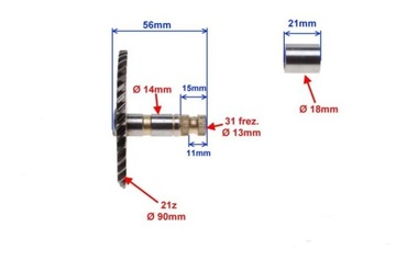 КРЫШКА КРЫШКА 43см СТАРТЕР КОПНИАК СКУТЕР 4Т