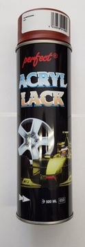 Podkład Samochodowy Spray AcrylLack 500ml czerwony