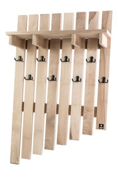 100 cm PRODUCENT WIESZAK ŚCIENNY DREWNO WDC-2