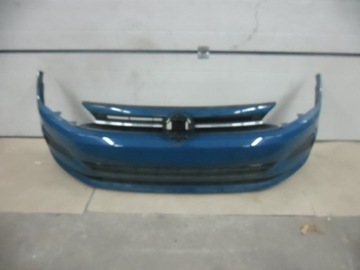 VW POLO 2G 6C ZDERZAK PRZOD PRZEDNI 4X PDC LP5L