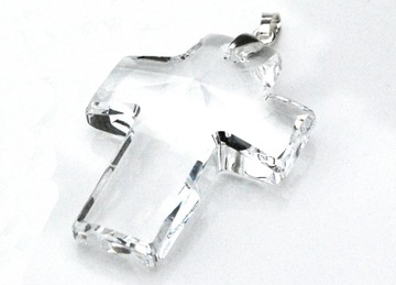 MEGA WISIOR KRZYŻ 40MM CRYSTAL NAPREZENT SWAROVSKI