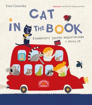 CAT IN THE BOOK ELEMENTARZ JĘZYKA ANGIELSKIEGO +CD