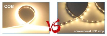 RÓŻOWA TAŚMA LED COB NEON NOWOŚĆ 12V PASEK HIT