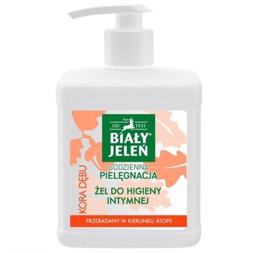 BIAŁY JELEŃ ŻEL DO HIGIENY INTYMNEJ KORA DĘBU 0,5L