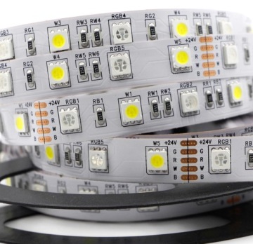 STRIP 5050 60 LED 1M IP20 RGBW ТЁПЛЫЙ БЕЛЫЙ 14,4Вт