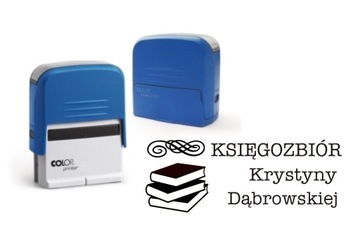EXLIBRIS PIECZĄTKA EX LIBRIS STEMPEL PREZENT