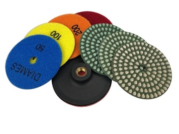 НАБОР ДИСКОВ 7 ШТ. COLMAGRAPH GRES 100 СУХАЯ ВЛАЖНАЯ РУЧКА