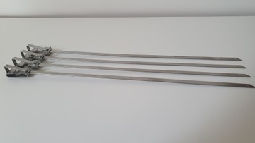 Шампур шампур 43 см, 4 шт, INOX