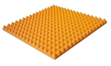 AKUSTYCZNE PANELE MATY PIANKA PIRAMIDKI 50X50X4cm