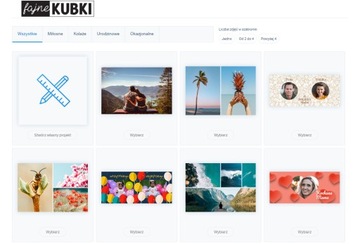 FOTO Kubek szary KOMUNIA DLA CHRZESTNYCH KREATOR