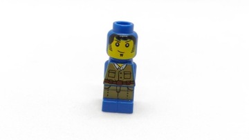 Figurka Lego pionek Ramses Return Adventurer Blue