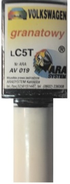 VW LD5Z X3 КРАСКА DUNKELBLAU ПОДРЕШИВКА ДЛЯ ЦАРАПИН ARA