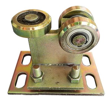 WÓZEK PODWIESZANY ROLKI NA SZYNĘ 70x70x4mm BRAMA