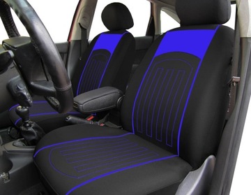 GRUBE POKROWCE NA SIEDZENIA DO TOYOTA YARIS 1