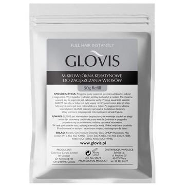 GLOVIS 50g - Mikrowłókna Keratynowe - Saszetka