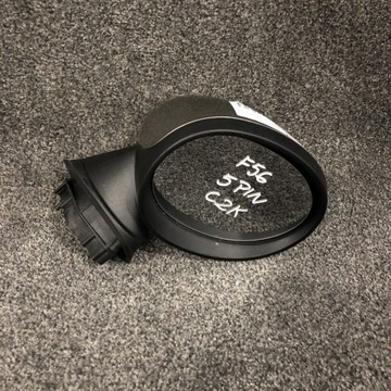 MINI COOPER F55 F56 ZRCÁTKO PRAVÉ 5 PIN BARVA C2K