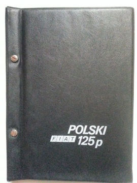 Polski Fiat 125p katalog części zamiennych