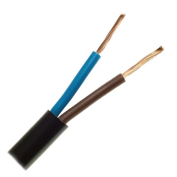 КАБЕЛЬ ДЛЯ МАСТЕРСКОЙ H05RR-F OW 2х2,5 резина черный