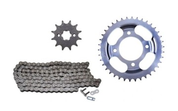 ZESTAW NAPĘD ŁAŃCUCH ZĘBATKA ROMET ZETKA 50 ZK