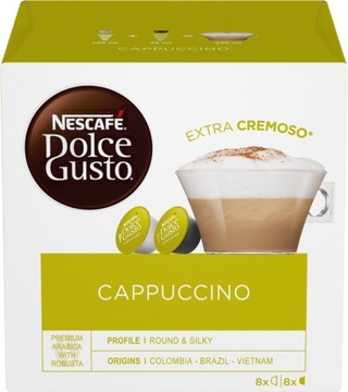 Dolce Gusto КАПУЧИНО капсулы 3x16 Extra Cremoso