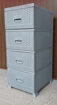 КНИЖНЫЙ ШКАФ, СУНДУК, ШКАФ, РОТАН, КОРИЧНЕВЫЙ