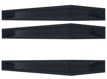 KRATKA kominkowa kominka prawego LUFT 80x40x9 3szt