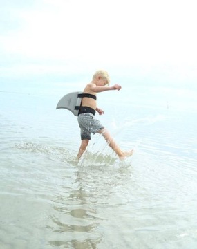 SWIMFIN Płetwa do nauki pływania Warm Grey