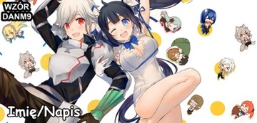КРУЖКА аниме DanMachi Girls in Dungeon + надпись имени