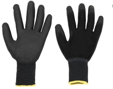 Rękawice ochronne powlekane SOFT PU BLACK