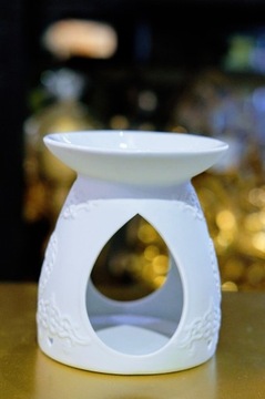 Фарфоровый камин для воска/ароматического масла