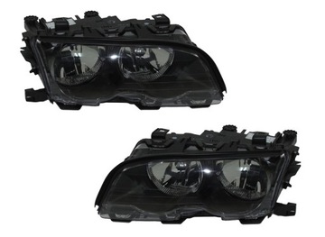KOMPLET REFLEKTORÓW BMW 3 E46 1998-2001 COUPE CABR