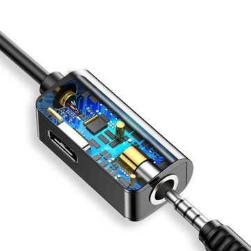 Переходник Baseus USB-C на USB-C + мини-разъем 3,5 дюйма