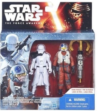 SNOWTROOPER OFFICER + SNAP WEXLEY Hasbro Star Wars
