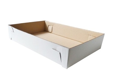 Pudełko Karton Tacka Pączki Ciastka 410x270x70 -50