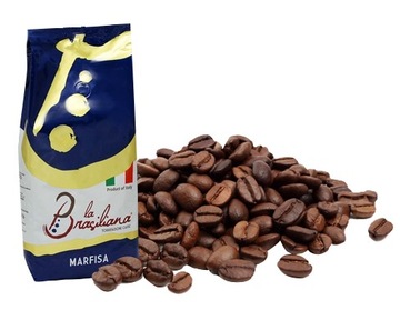 Кофе La Brasiliana Marfisa в зернах 1кг.
