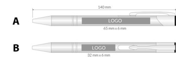 РЕКЛАМНЫЕ РУЧКИ COSMO С ГРАВИРОВКОЙ 50 ШТ.