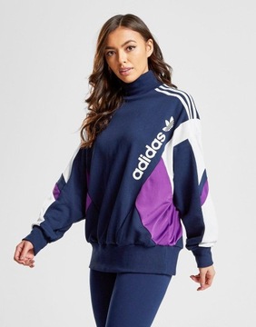 ADIDAS ORIGINALS RETRO 90's BLOCK OVERSIZE SWEAT M