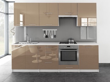 Кухня JM-Toro 2,60 м - фасады глянцевый МДФ