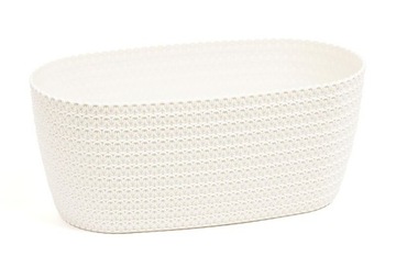 Горшки для цветов Джерси Насадки овальные 38х18 h16 - цвета