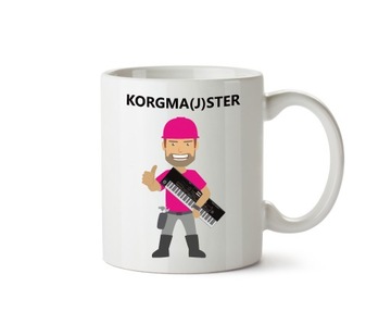 Kubek dla muzyka KORGMAJSTER dla posiadaczy KORG