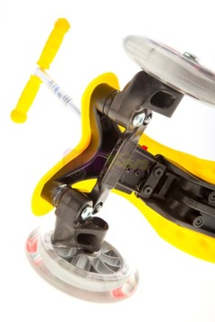 MINI MICRO DELUXE LED HULAJNOGA TRÓJKOŁOWA ŚWIECI