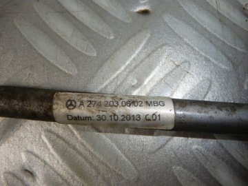 MERCEDES W212 2.0 TRUBKA OLEJ A2742030602