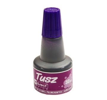 TUSZ DO PIECZĄTEK stempli 30 ml fioletowy
